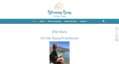Desktop Screenshot of bloomingbeing.com